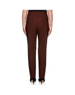 Пропорциональные брюки Petite Allure, черный Alfred dunner