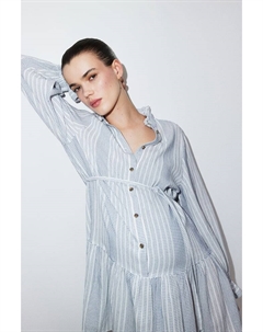 Платье для мамы с воланным воротником, белый H&m