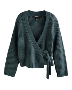 Вязаный кардиган, синий Next