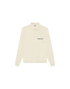 SS21 Рубашка поло унисекс кремового цвета, кремовый Fear of god essentials