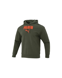 Толстовка унисекс оливково-зеленая, оливково-зеленый Puma