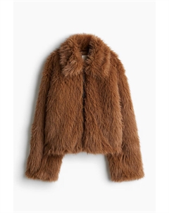 Куртка A/W 2024 Fluffy, коричневый H&m