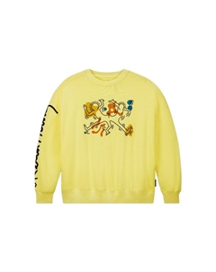 Свитшот Keith Haring X Keith Haring Collection унисекс желтый, желтый Converse