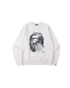 Толстовка Ape Head Series унисекс, белый A bathing ape®