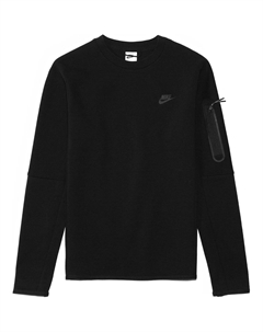 Спортивная флисовая кофта Tech Crew, черный Nike