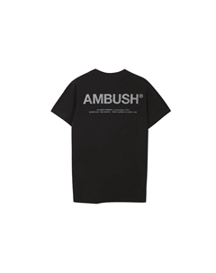 Футболка унисекс черная, черный Ambush