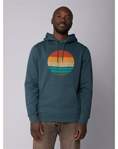 Толстовка Sweatshirt Retro Sunset Ocean, цвет Petrol Watapparel