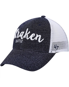 Мужская кепка '47 Deep Sea Seattle Kraken Encore MVP Trucker Snapback Unbranded