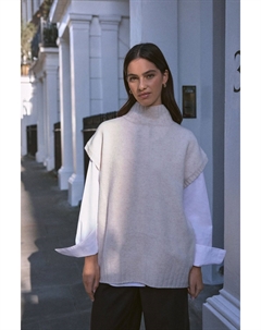 Майка из шерсти и кашемира, бежевый Next