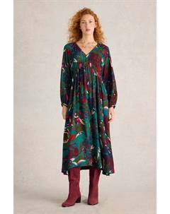 Платье миди Izzy, зеленый White stuff