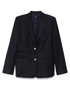 Теория фланелевый блейзер, синий Theory