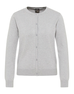 Кардиган Klassik Knit Cardigan Malegnano, серый Dreimaster