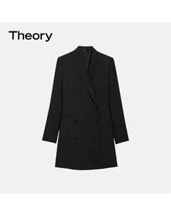 Платье шерстяное, темно-серый Theory