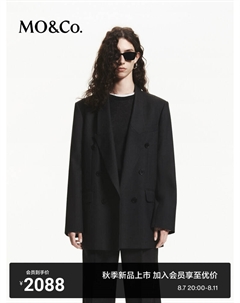 Куртка Moanke с деконструированным воротником, темно-серый Moco