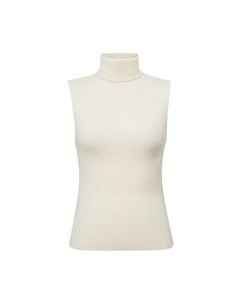 Жилет-свитер бесшовный, белый Deep breath