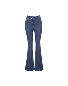 Джинсы зауженные, светло-голубой Deep breath