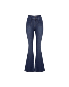 Джинсы с вырезом, черный Deep breath