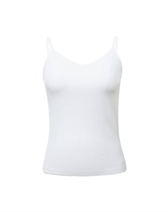 Простая вязаная кофточка с вертикальными полосками, белый Deep breath