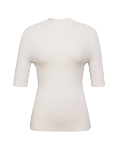 Свитер бесшовный с рукавами наполовину, хаки Deep breath