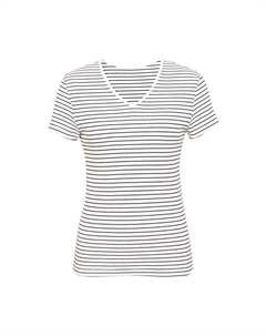 Футболка в полоску, белый Deep breath