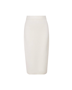 Юбка прямая, коричневый Deep breath