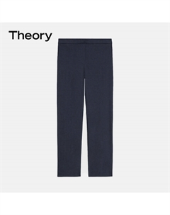 Брюки узкие женские, темно-синий Theory