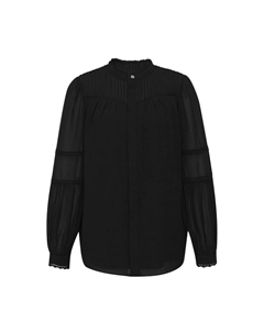 Рубашка с заниженными рукавами, черный Deep breath