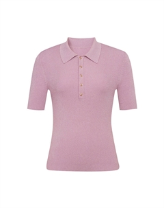 Свитер с воротником-поло, коричневый Deep breath