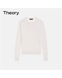 Пуловер женский с круглым вырезом, кремовый Theory