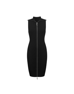 Платье с застежкой-молнией, черный Deep breath