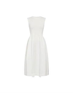 Платье без рукавов с юбкой-зонтиком, темно-синий Deep breath