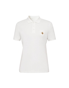 Женская футболка с вышивкой пчелы, черный Deep breath