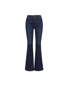 Джинсы в стиле ретро, темно-синий Deep breath