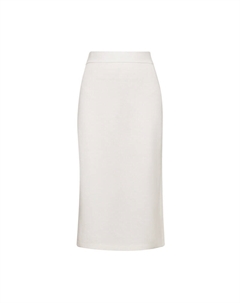 Юбка прямая, белый Deep breath