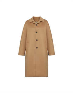 Пальто шерстяное женское, хаки Deep breath