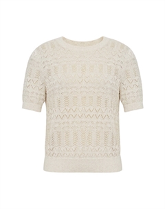 Свитер с короткими рукавами, серый Deep breath