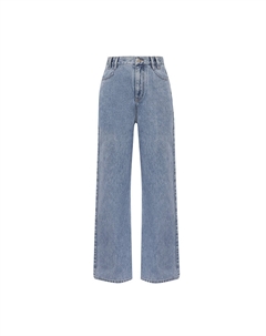 Джинсы прямые, синий Deep breath