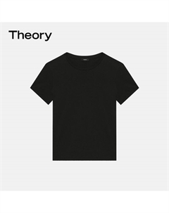 Футболка женская с круглым вырезом, белый Theory