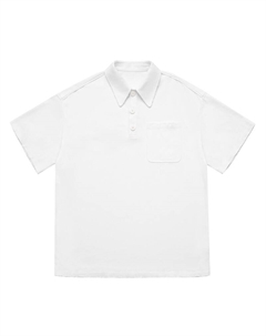 Футболка-поло, белый Deep breath