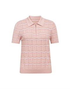 Свитер женский полосатый, черно-белый Deep breath