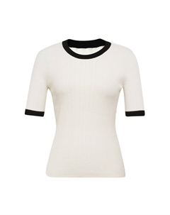 Свитер бесшовный с короткими рукавами, хаки Deep breath