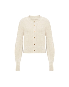 Кардиган женский с пуговицами и заниженными рукавами, розовый Deep breath