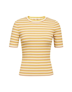 Свитер в полоску с цветными блоками, синий / красный / белый Deep breath