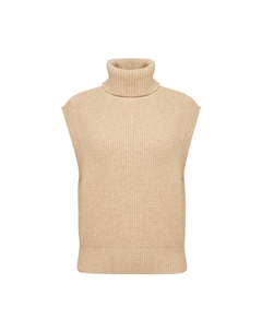 Свитер с высоким воротником, кремовый Deep breath