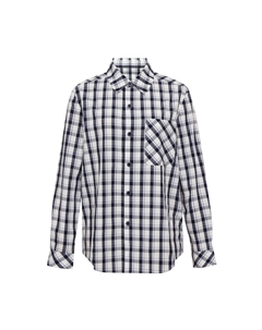 Классическая женская рубашка в клетку с длинными рукавами, красно-синяя клетка Deep breath