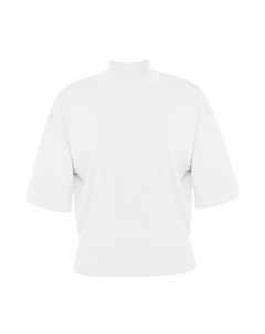 Свитер с широкими рукавами, пепельный Deep breath