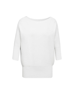 Свитер вязаный с бесшовными рукавами, персиковый Deep breath