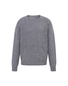 Свитер из шерсти альпаки, белый Deep breath