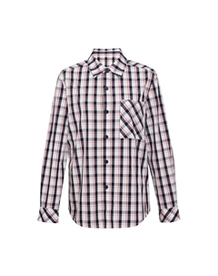 Классическая женская рубашка в клетку с длинными рукавами, красно-черная клетка Deep breath