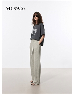 Футболка 2024 с принтом, белый Moco